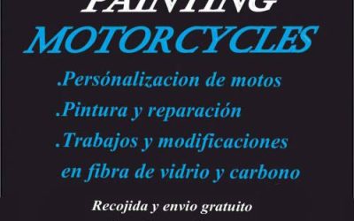 Painting Motorcycles (Carlos pintura de Moto)